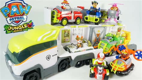 Paw Patrol Jungle Rescue Tracker's Jungle Cruiser Vehicle ...