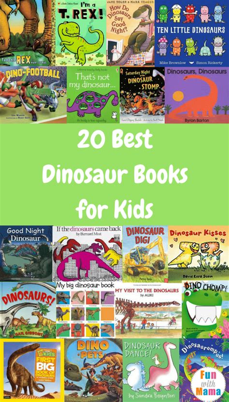 20 Best Dinosaur Books for Kids - Fun with Mama