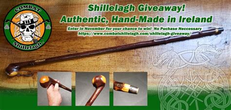 Shillelagh Giveaway! - Combat Shillelagh