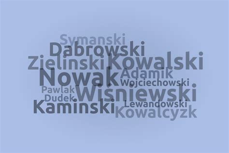 Polish Last Names and Meanings - FamilyEducation