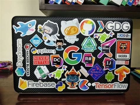 Laptops: Canvas for sticker self-expression Image via Dev Rant | Laptop ...