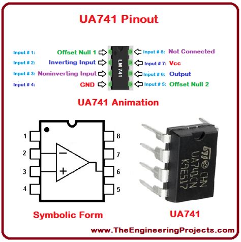 Introduction to UA741 - The Engineering Projects