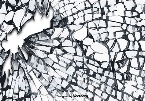 Vector Cracked Glass Texture 109308 Vector Art at Vecteezy