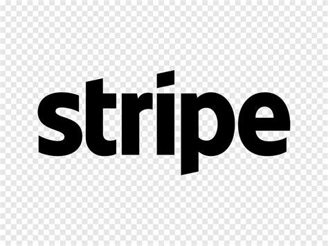 Stripe Logo Payment gateway E-commerce payment system, black and white, company, text png | PNGEgg