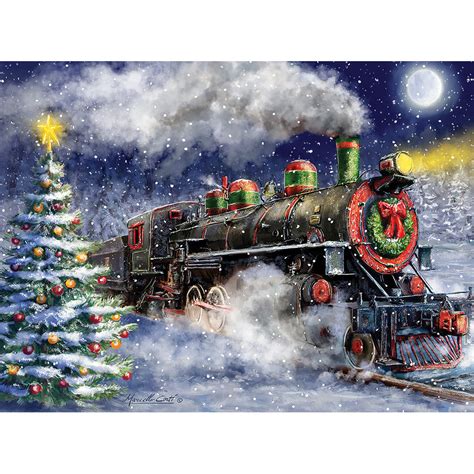 Express Train To Christmas 1000 Piece Jigsaw Puzzle | Bits and Pieces