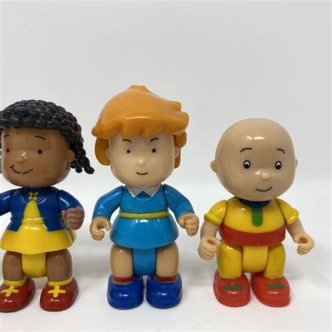 Caillou & Friends PBS Kids Rosie Leo Sarah Clementine Poseable Figures ...