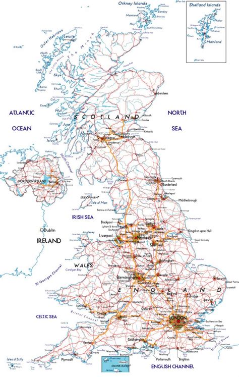 United Kingdom Road Map Printable Road Maps Uk Free Printable Maps | My XXX Hot Girl
