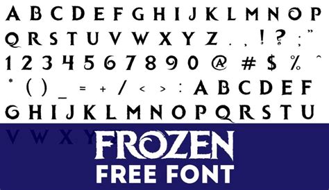 Frozen Font - Free Download ( AKA Ice Kingdom Bold ) Download Font - HighFonts.com