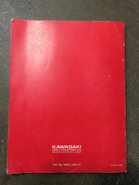 Service Manual Kawasaki KH125