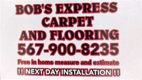 Bob's Express Carpet & Flooring LLC | Better Business Bureau® Profile