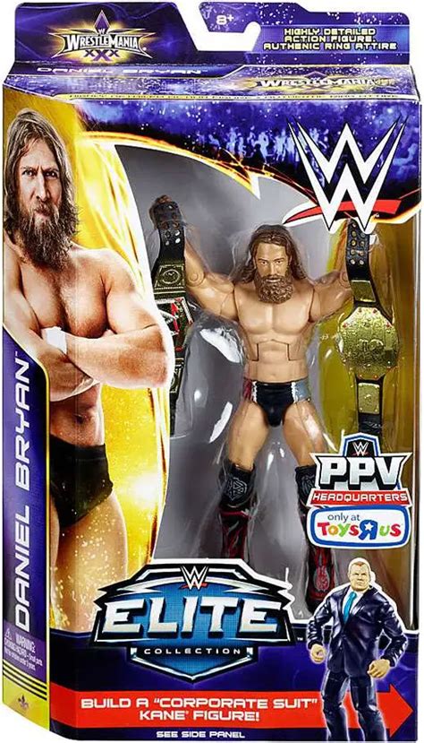 WWE Wrestling Elite Collection WrestleMania 30 Daniel Bryan Exclusive ...