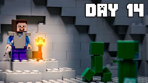 LEGO Minecraft Survival Day 14 (Stop Motion Animation) - YouTube