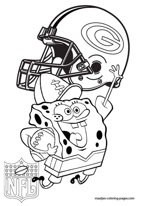 Green Bay Packers Coloring Pages - Coloring Home