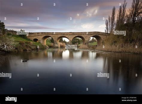 The historic Richmond Bridge, Tasmania Stock Photo - Alamy