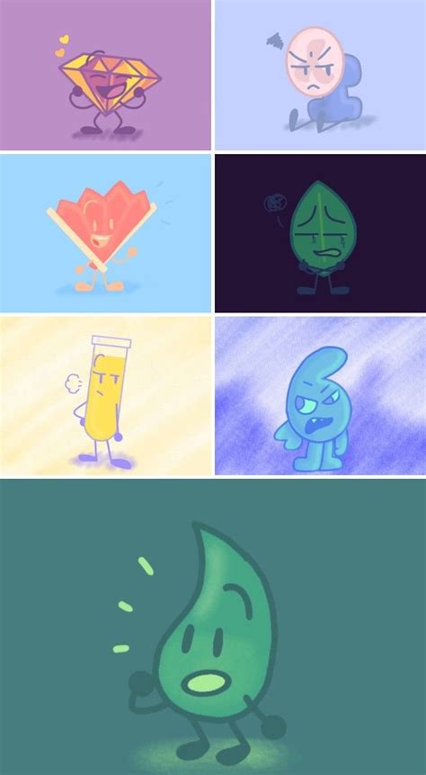 Inanimate insanity x bfdi