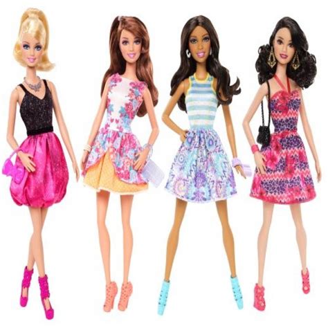 Barbie Fashionistas Doll (4-Pack) - Walmart.com - Walmart.com