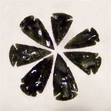 Obsidian Arrowheads - Etsy