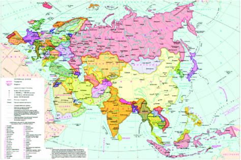 Political Map Of Eurasia