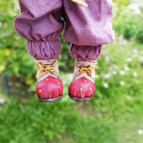 DIY shoes for dolls clown shoes video tutorial shoes | Etsy