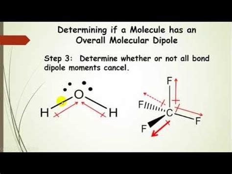 How to Determine Whether a Molecule has an Overall Molecular Dipole ...