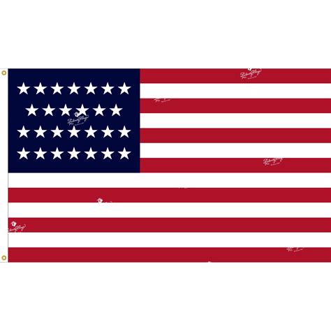 Stylish design 27 Star Outdoor Historic U.S. Flags from Flag Library for Adult and Kids Family, Gift
