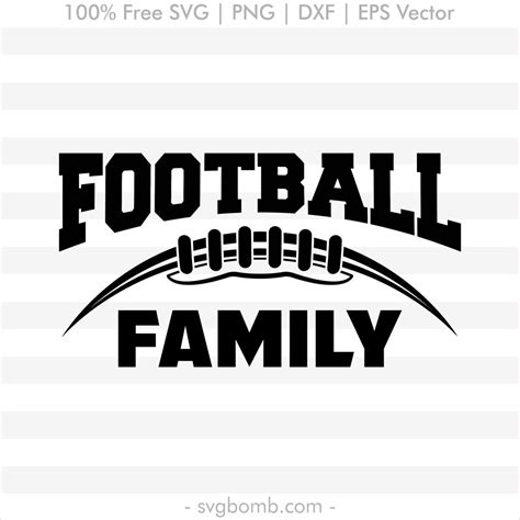 Football Family SVG | SVGBOMB | Cricut svg files free, Svg, Free svg