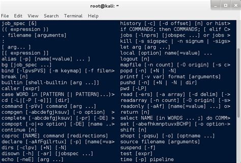 Kali Linux All Commands ~ Deoffuscated