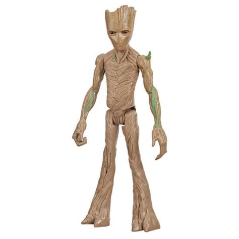 Figurine 30 cm Groot - Marvel Avengers Titan Hero Series Hasbro : King Jouet, Figurines Hasbro