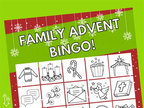 Family Advent Bingo – Deeper KidMin