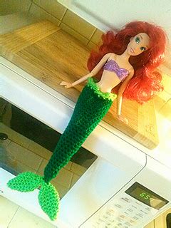 Ravelry: Barbie Mermaid Tail pattern by Claire Golden