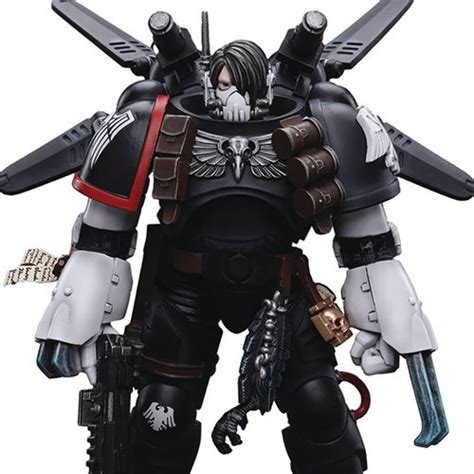 Joy Toy Warhammer 40,000 Raven Guard Chapter Master Kayvaan Shrike 1:18 Scale Action Figure