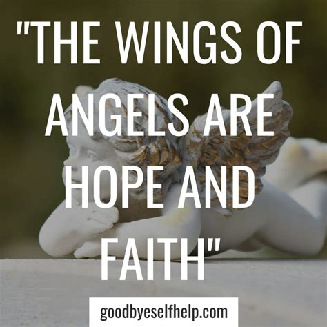 35+ Inspirational Angel Quotes to Give You Wings - Goodbye Self Help