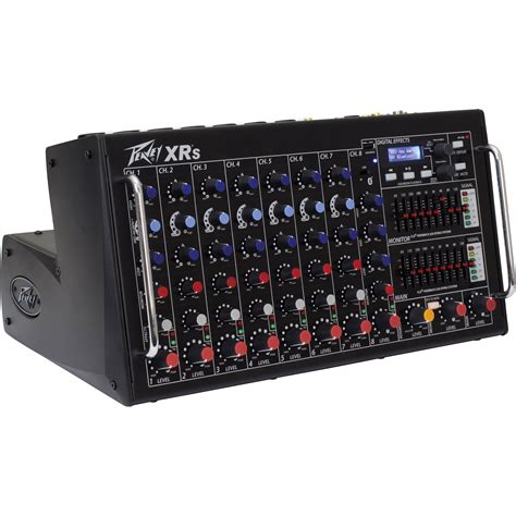 Peavey XR S 8-Channel Powered Mixer with Bluetooth 03612230 B&H