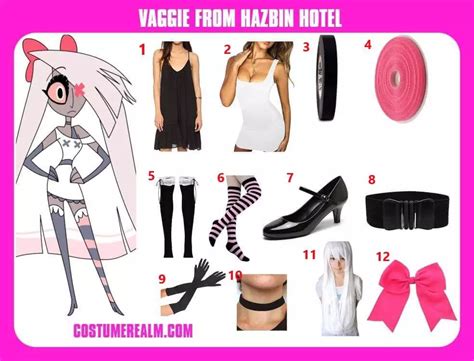 Diy Hazbin Hotel Vaggie Costume Guide | Cosplay outfits, Casual cosplay ...