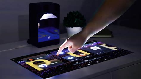 This Projector Turns Any Desk Into a Touchscreen - YouTube