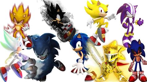 All Sonic Forms | Sonic heroes, Sonic the hedgehog, Sonic