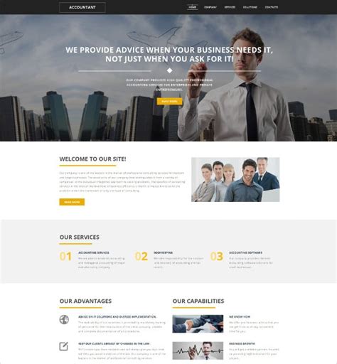 27+ Accounting Website Themes & Templates | Free & Premium Templates