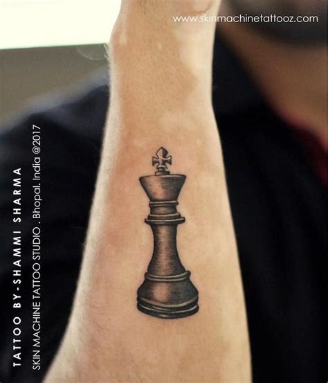 Chess King Tattoo Shammi Sharma King Tattoos, Mom Tattoos, Couple Tattoos, Body Art Tattoos ...