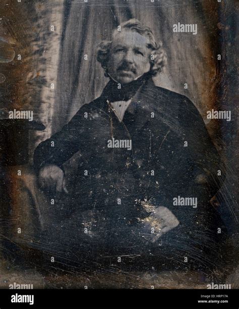 Louis Daguerre, French Inventor Stock Photo - Alamy