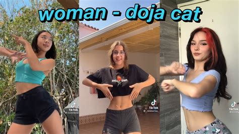 woman - doja cat DANCE {tiktok compilation} - YouTube