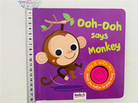 Ooh-ooh says Monkey • ReadingCorner.ro