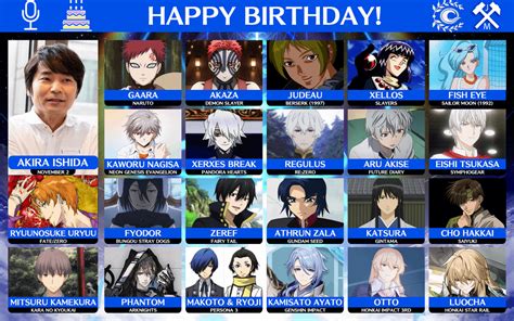 Happy 56th Birthday to Akira Ishida, the Voice Behind Ryuunosuke Uryuu ...