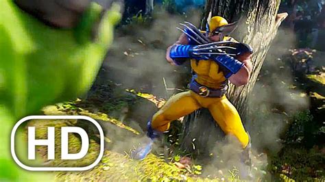 WOLVERINE Vs HULK Fight Scene 4K ULTRA HD - Marvel Superhero Cinematic ...