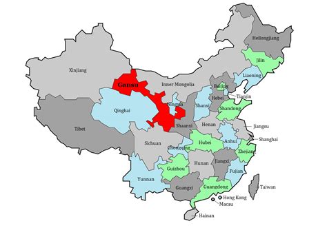 Gansu Province – Chinafolio