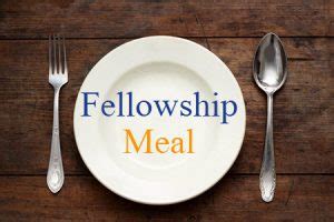 Monthly Fellowship Meal – First Christian Church