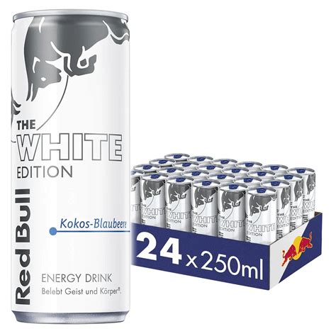 2023 Original Red Bull Energy Drink White Edition - 24 X 250 Ml For ...