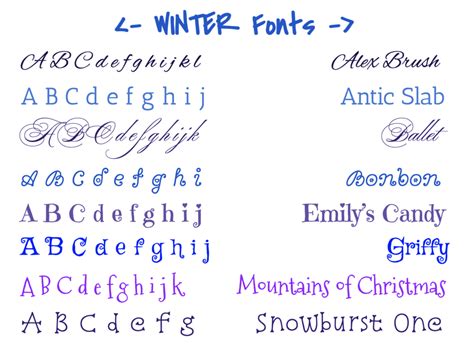 Seasonal Fonts for Google Workspace – TCEA TechNotes Blog