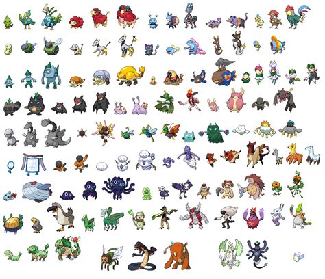 Fakemon Sprites favourites by dude55663 on DeviantArt