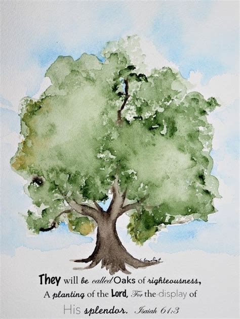 Watercolor Oak Tree at PaintingValley.com | Explore collection of Watercolor Oak Tree