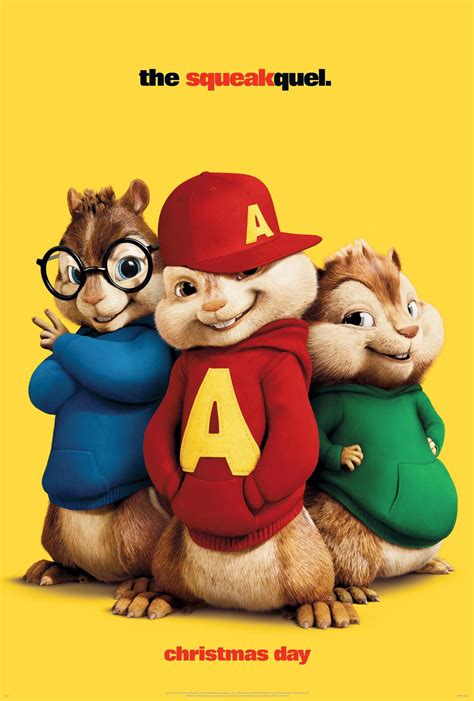 Alvin and the Chipmunks: The Squeakquel (#1 of 14): Mega Sized Movie Poster Image - IMP Awards